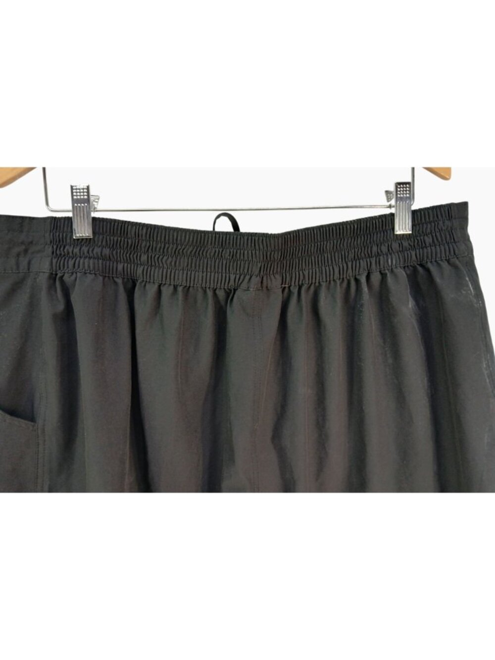 La Blanca Womens Black Swim Board Shorts Size 1X Plus Stretch Pockets Athletic - Picture 5 of 8
